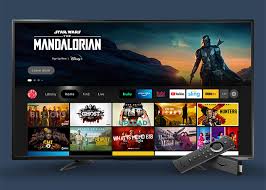 Fire TV home screen interface