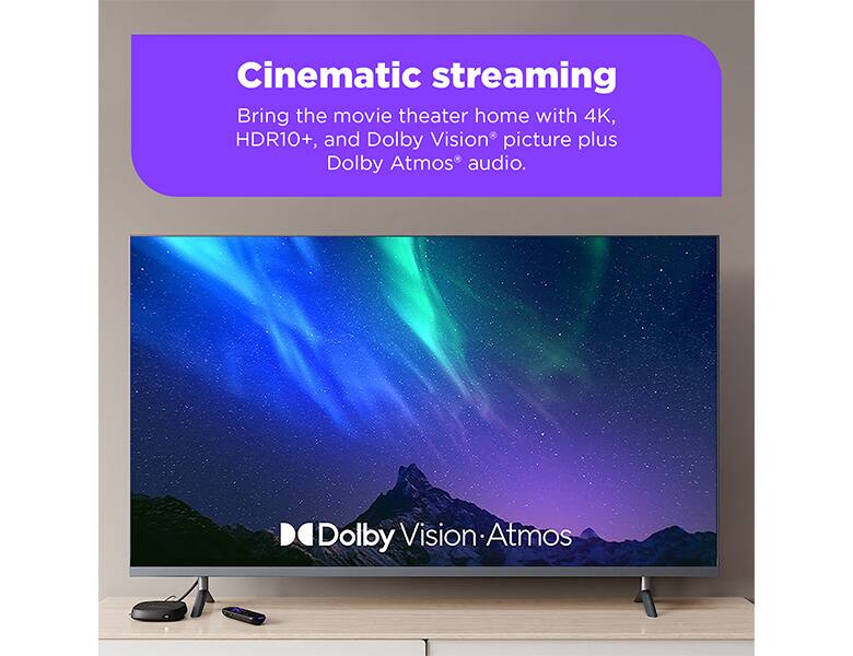 Cinematic 4K HDR streaming for home theater