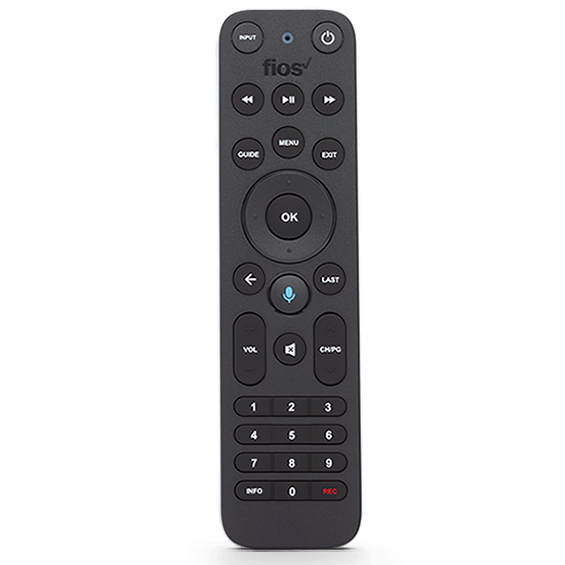 Fios TV Voice Remote — current generation with RF and voice control