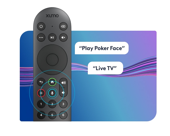Xumo Stream Box voice remote